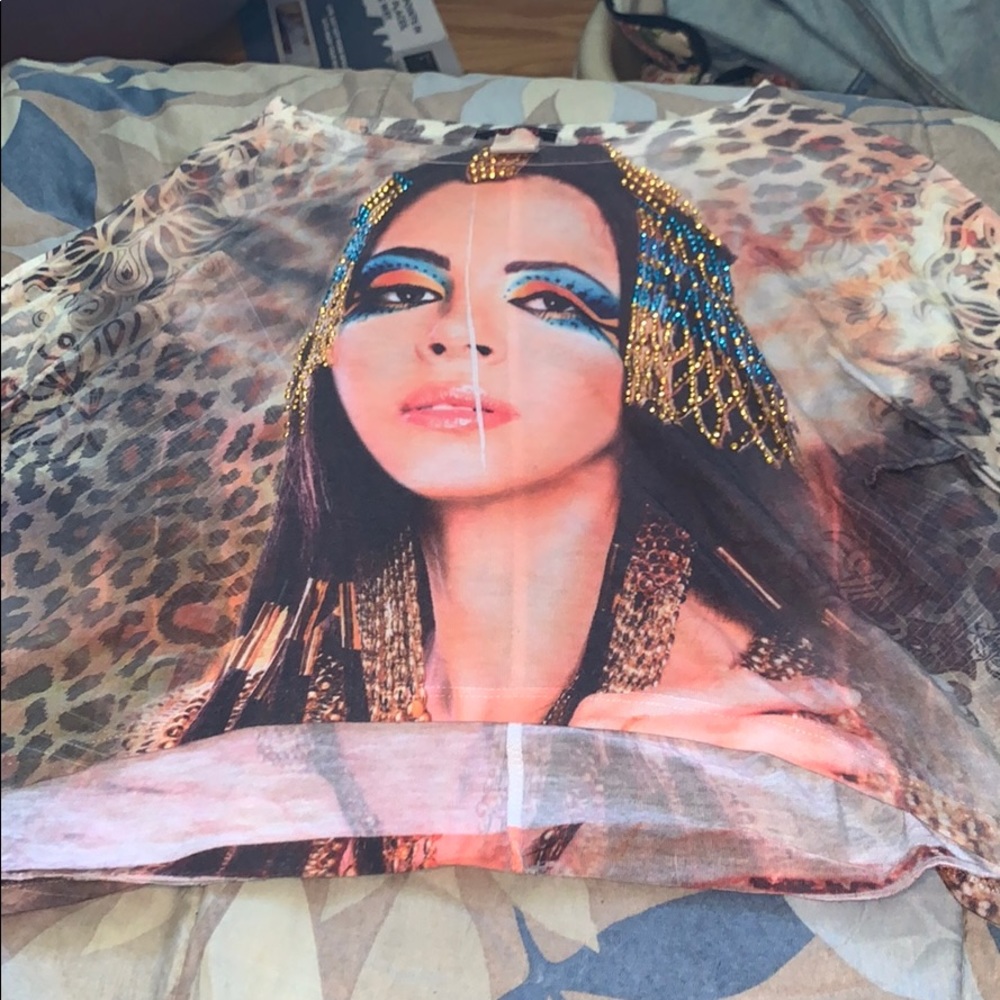 long sleeve crop top